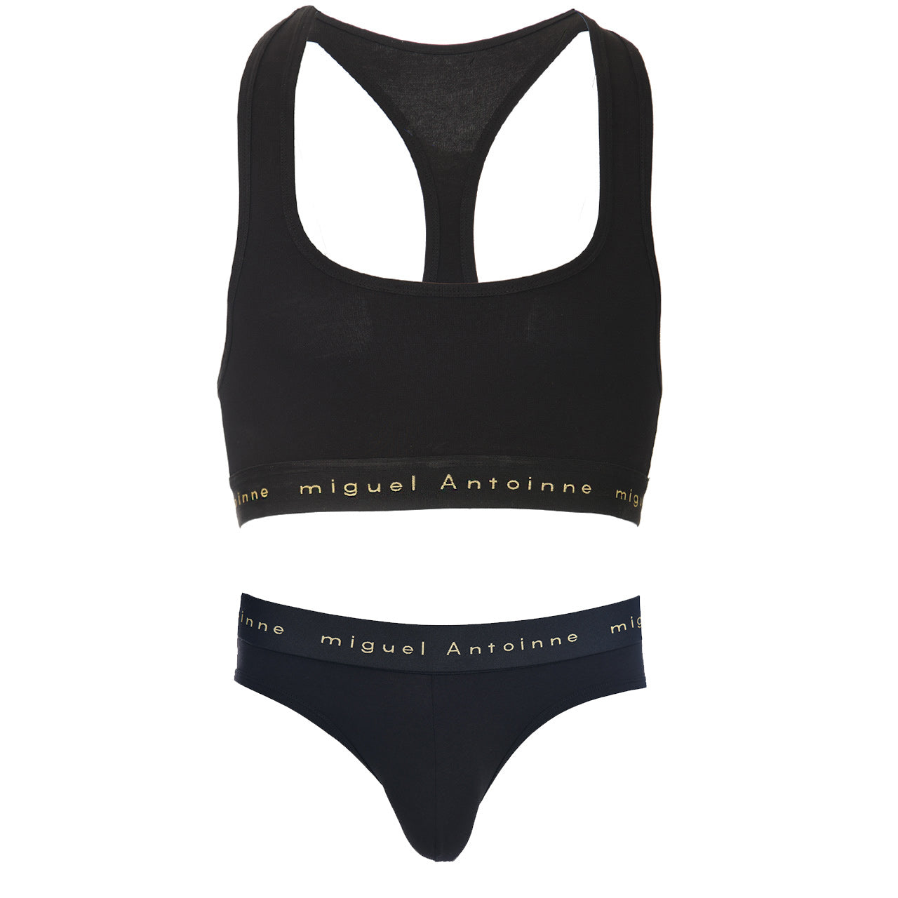 Signature Luxe Racerback Thong Set