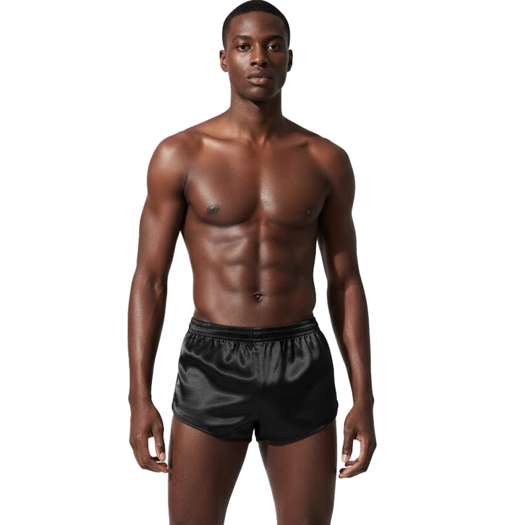 ONYX SATIN BOXER SHORT