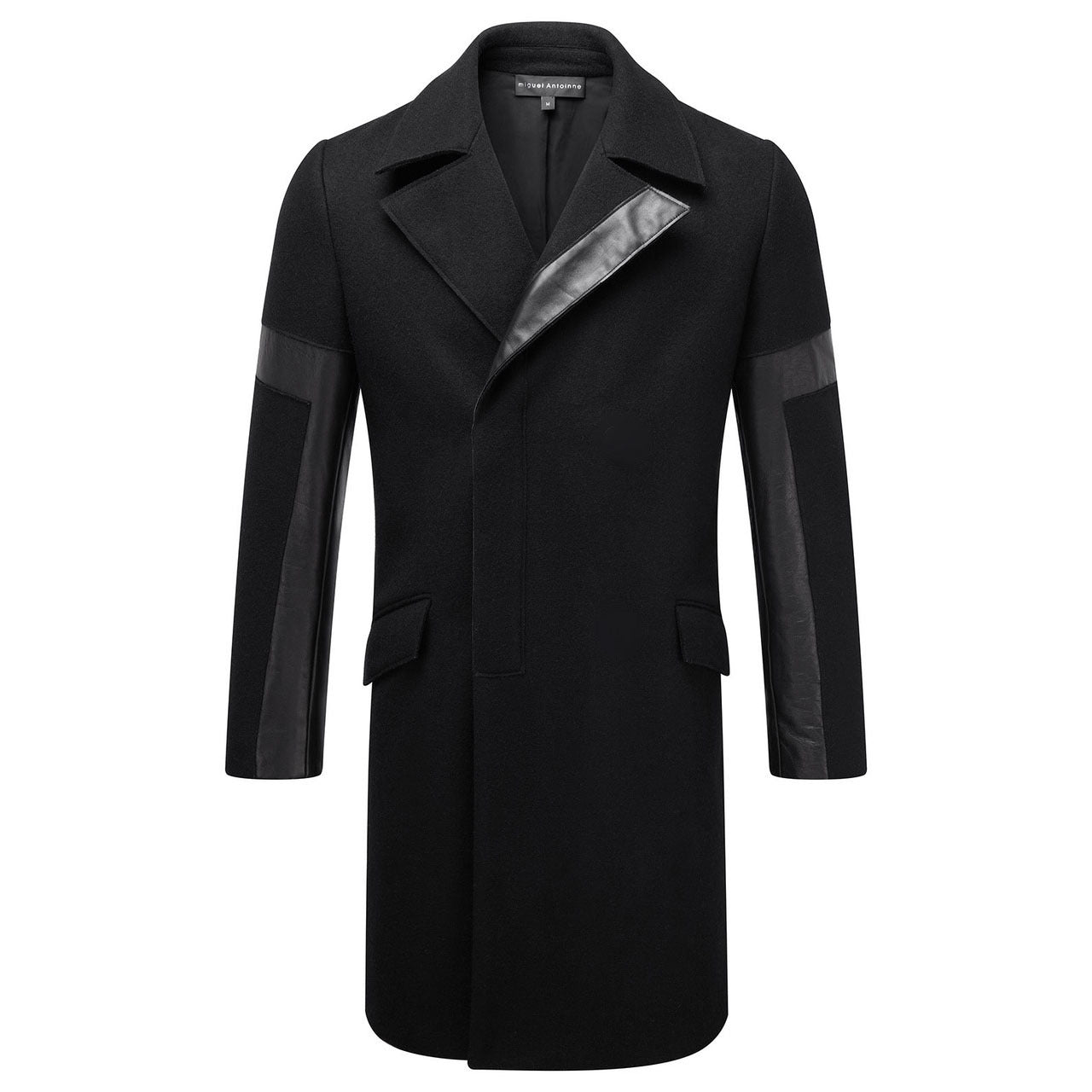 Wool & Leather Coat