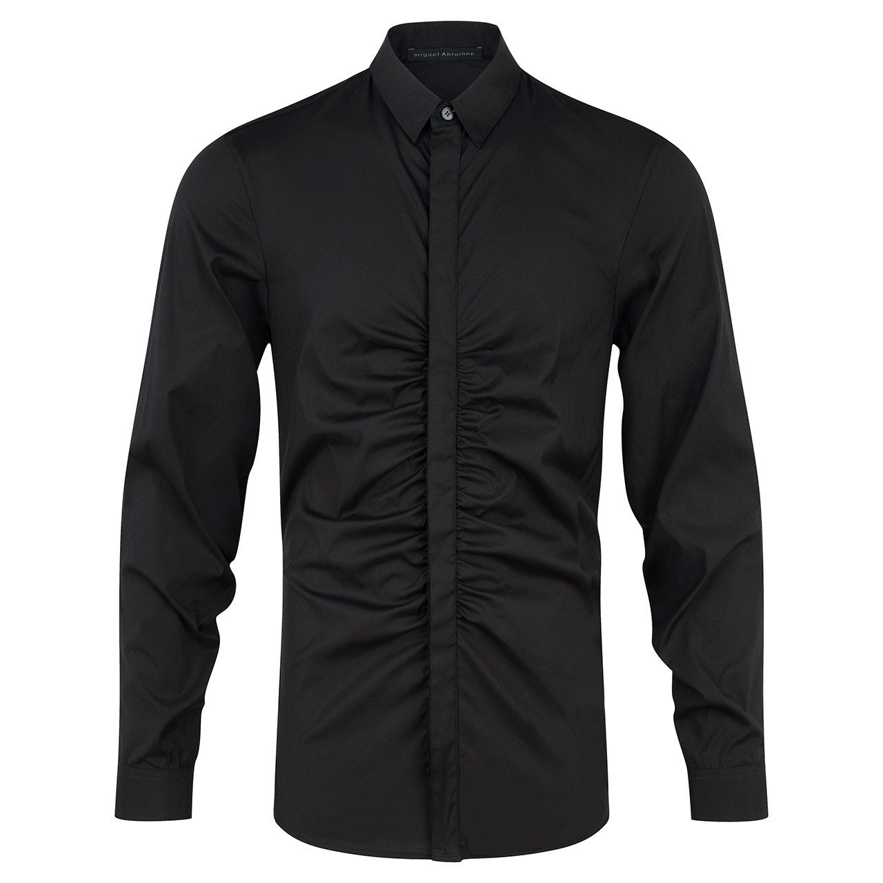 SHIRRING TAILORED SHIRT