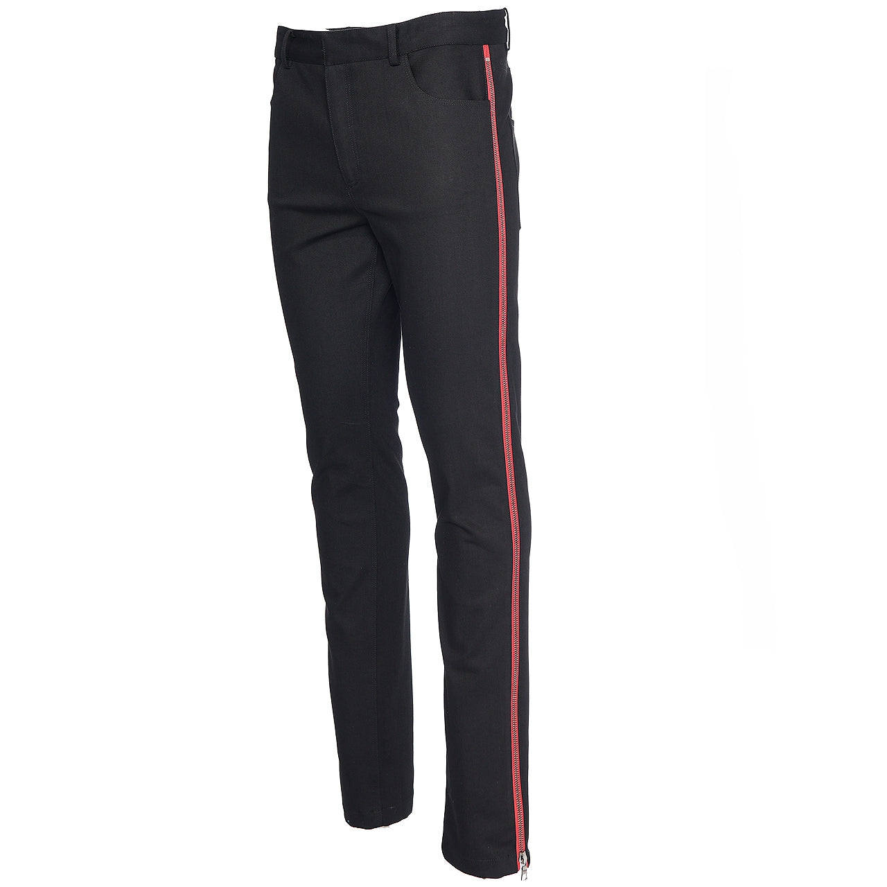 PREMIUM DENIM, Tuxedo Stripe Zipper, SLIM FIT JEANS