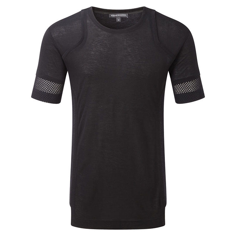 PERFORATED SLEEVE SHIRT