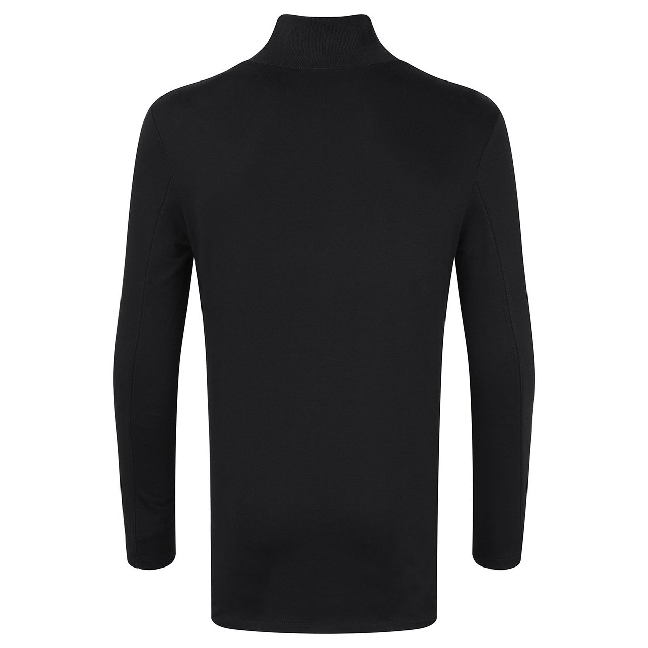 SIDE ZIP TURTLENECK