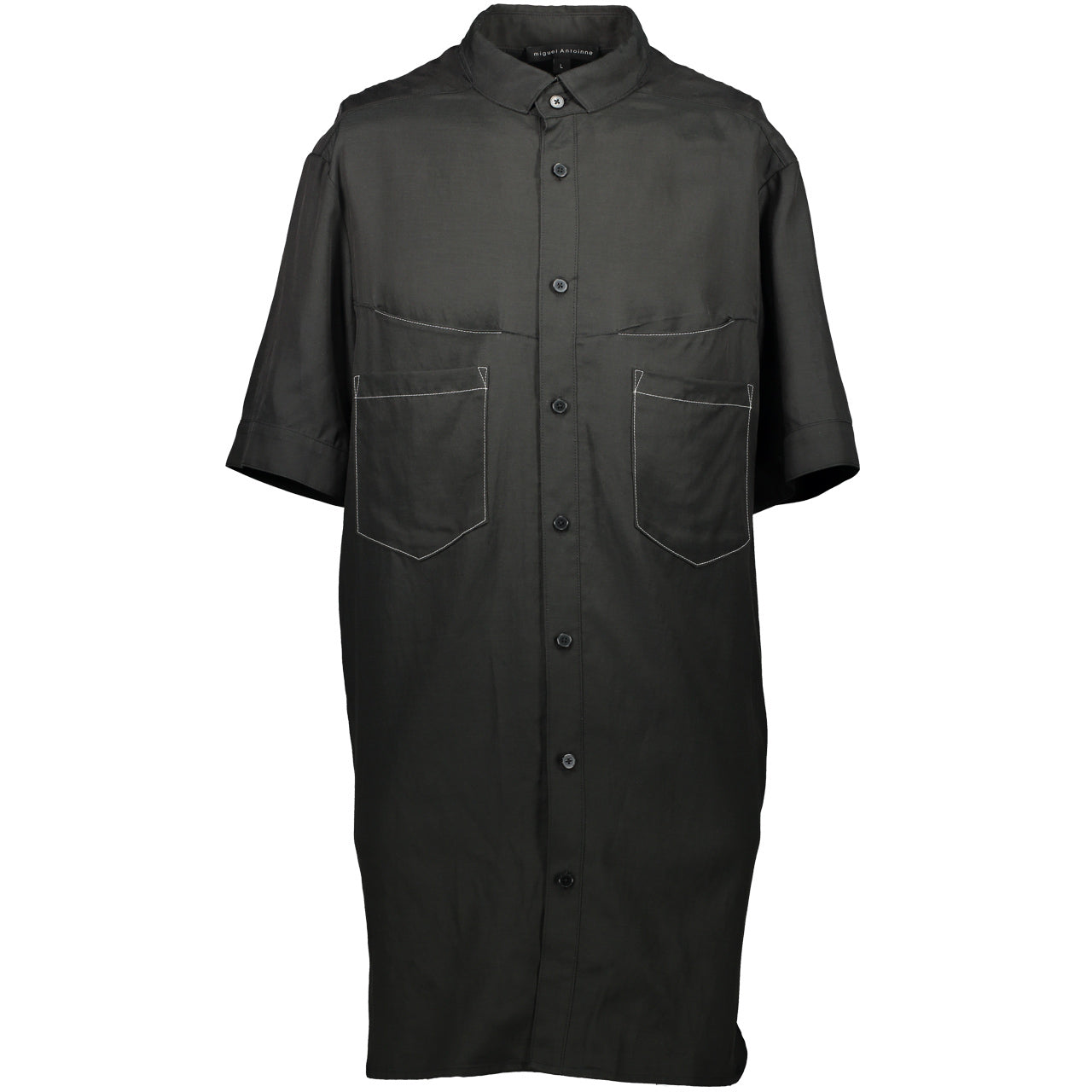 CONTRAST STITCH SHIRT