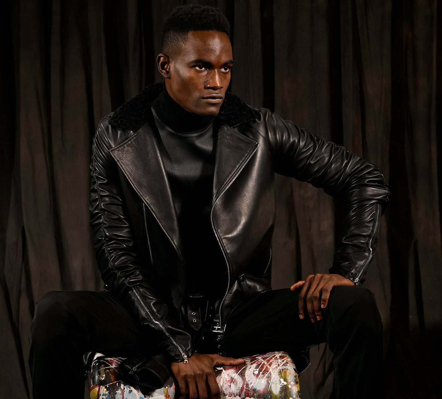 VIRGO LEATHER JACKET