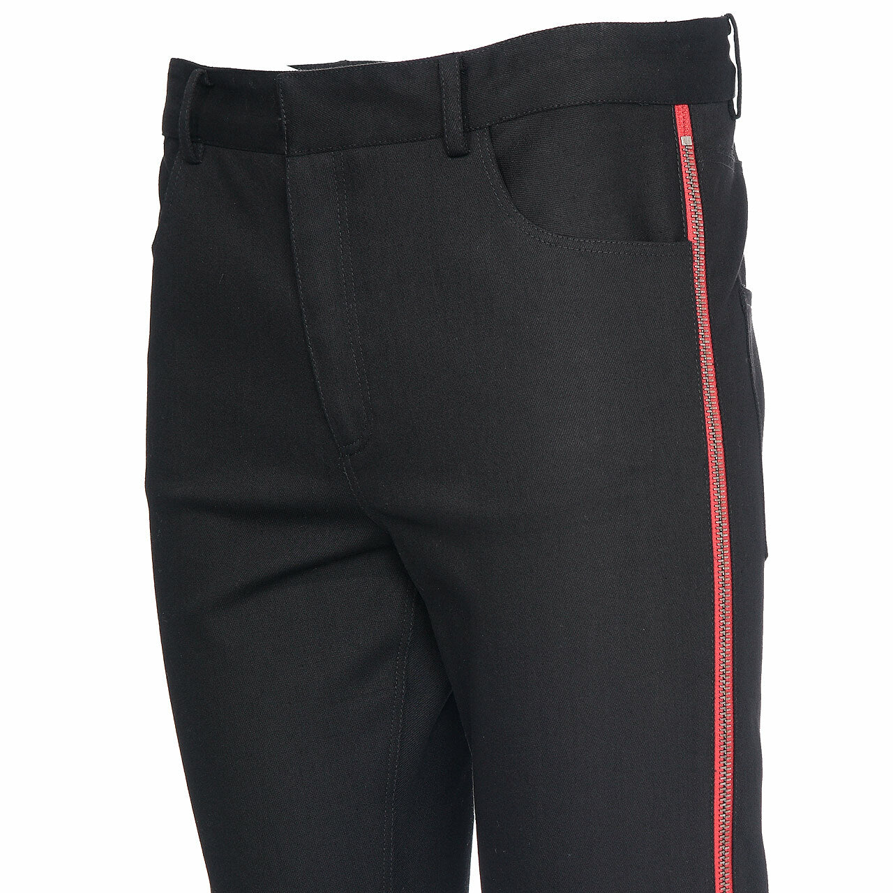 PREMIUM DENIM, Tuxedo Stripe Zipper, SLIM FIT JEANS