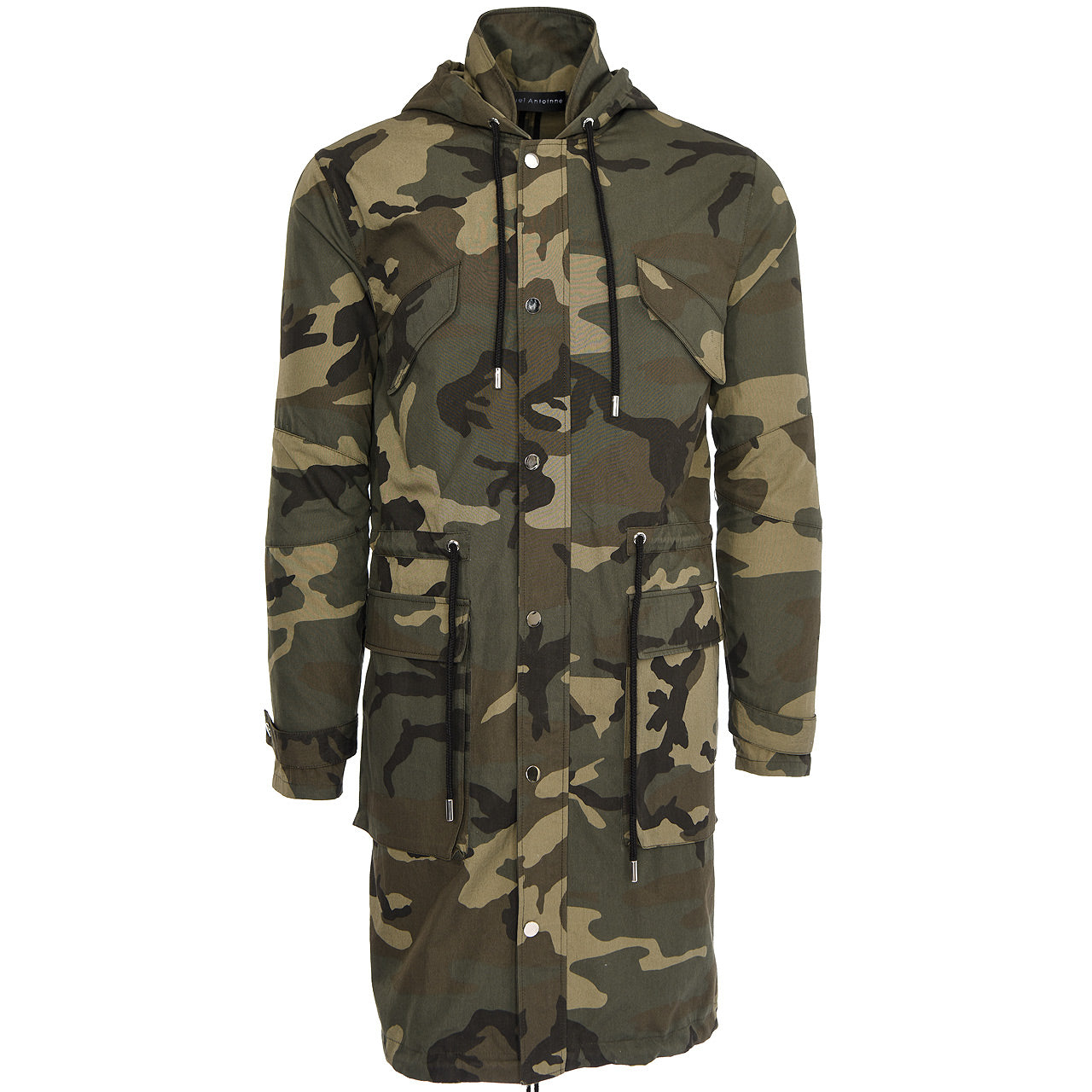 CAMOUFLAUGE TRENCH COAT