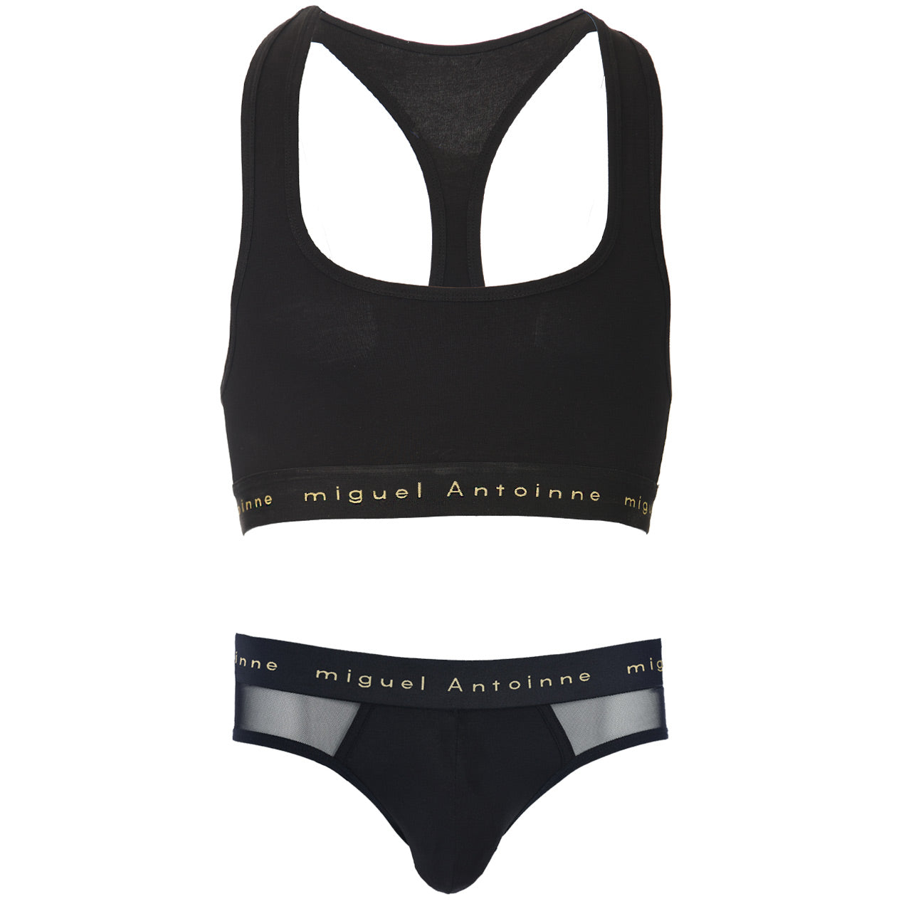 Signature Luxe Racerback Briefs Set