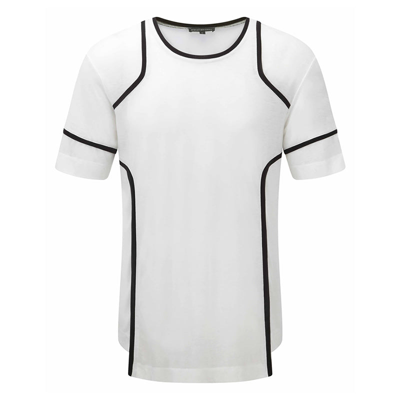 CONTRAST SYMMETRY TSHIRT