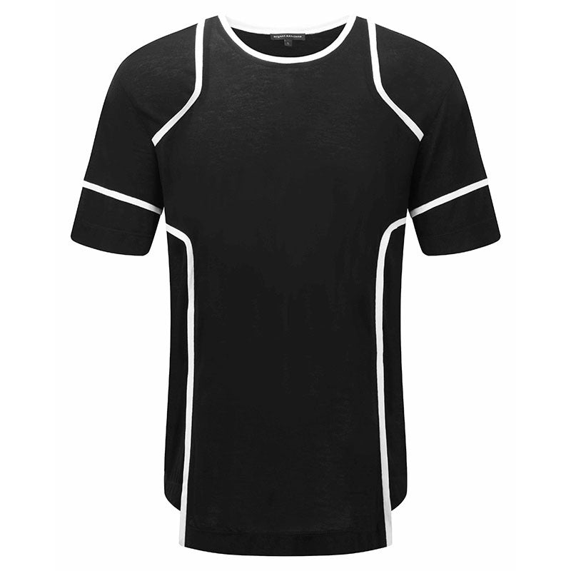 CONTRAST SYMMETRY TSHIRT