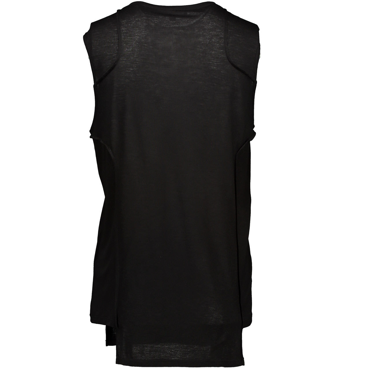 INVERTED SLEEVELESS T-SHIRT