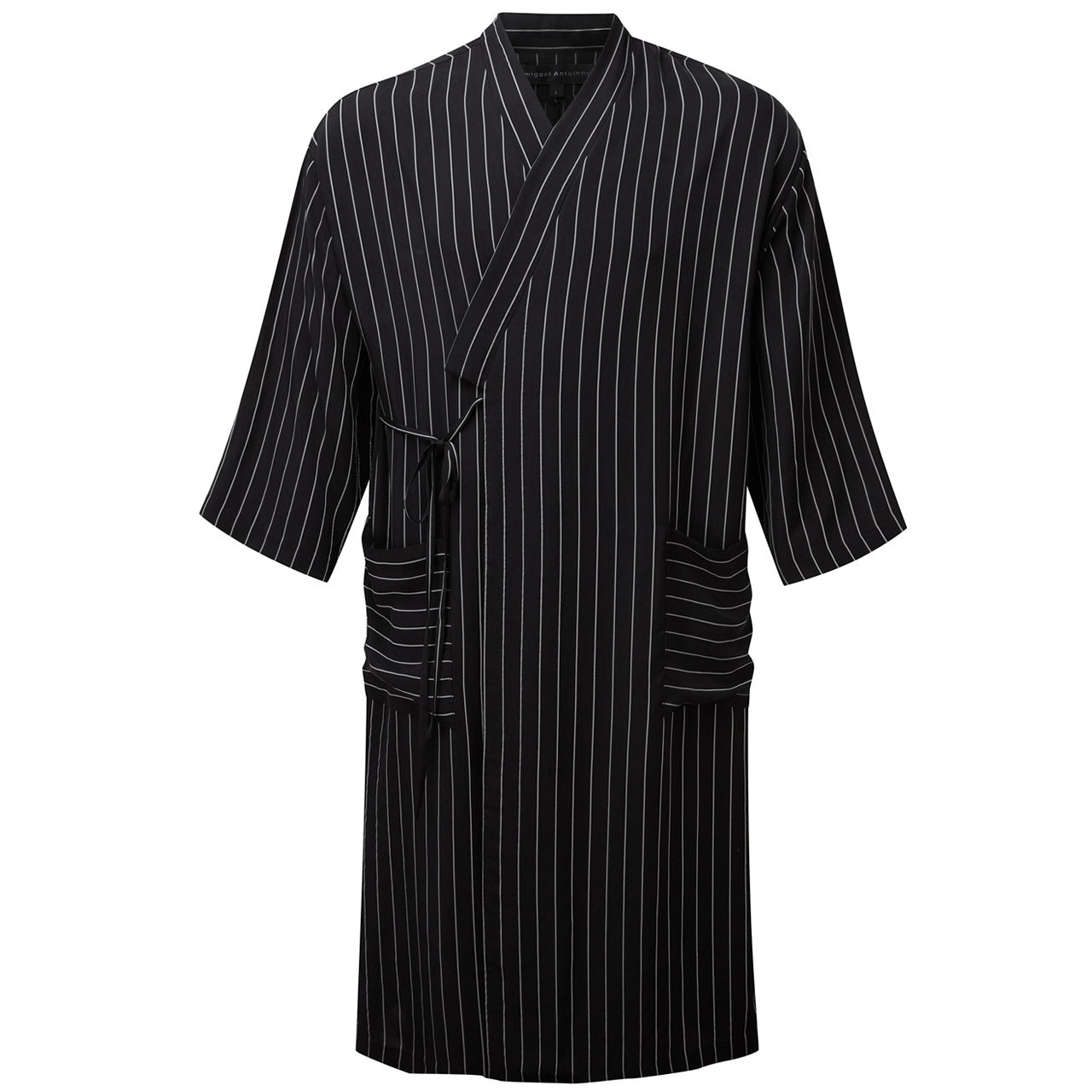 PINSTRIPE COMFORT ROBE