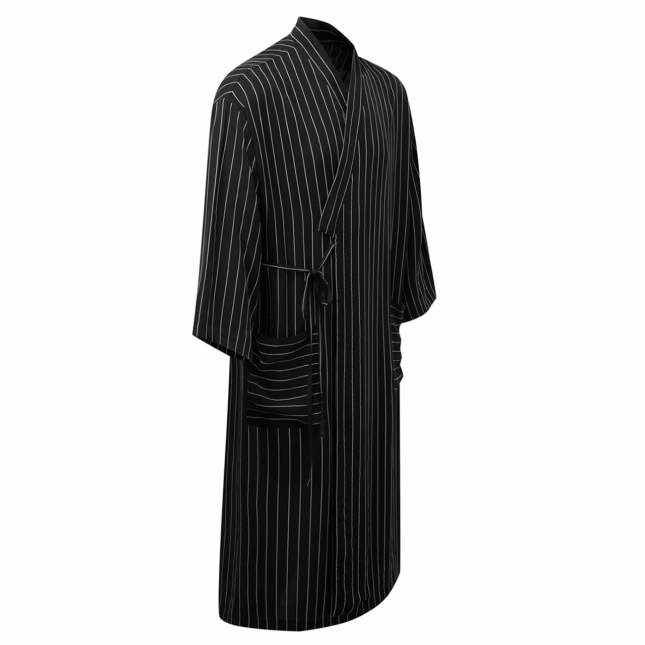 PINSTRIPE COMFORT ROBE