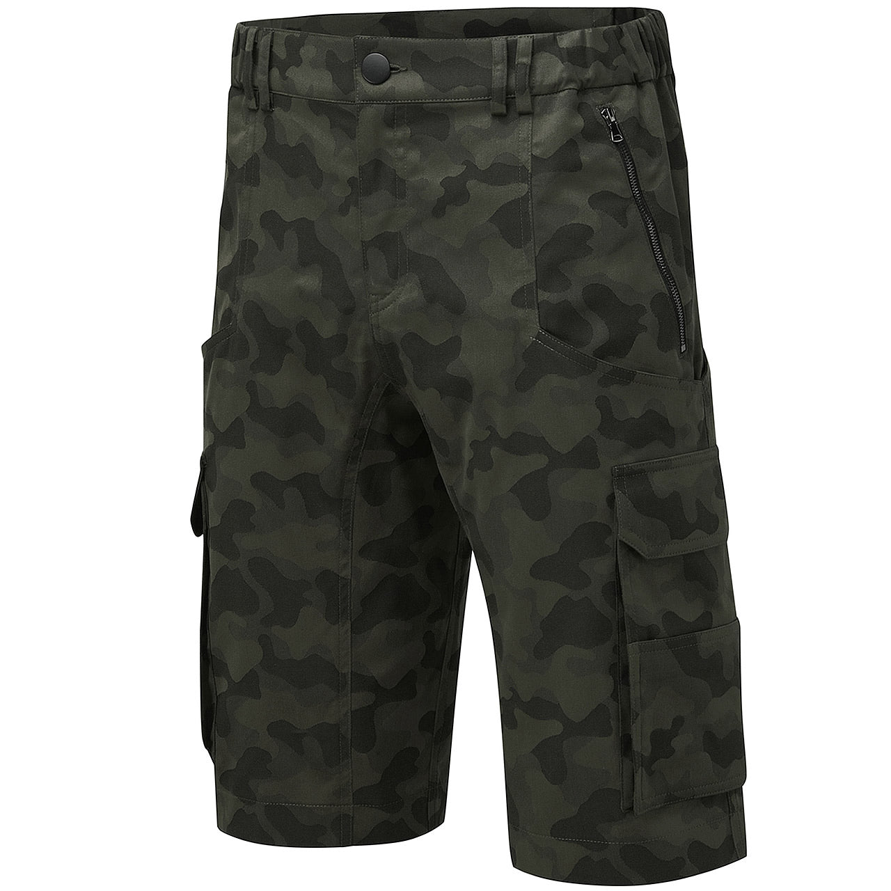 CAMOUFLAGE CARGO SHORTS
