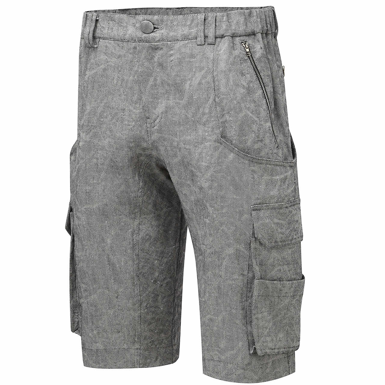 DENIM CARGO SHORTS
