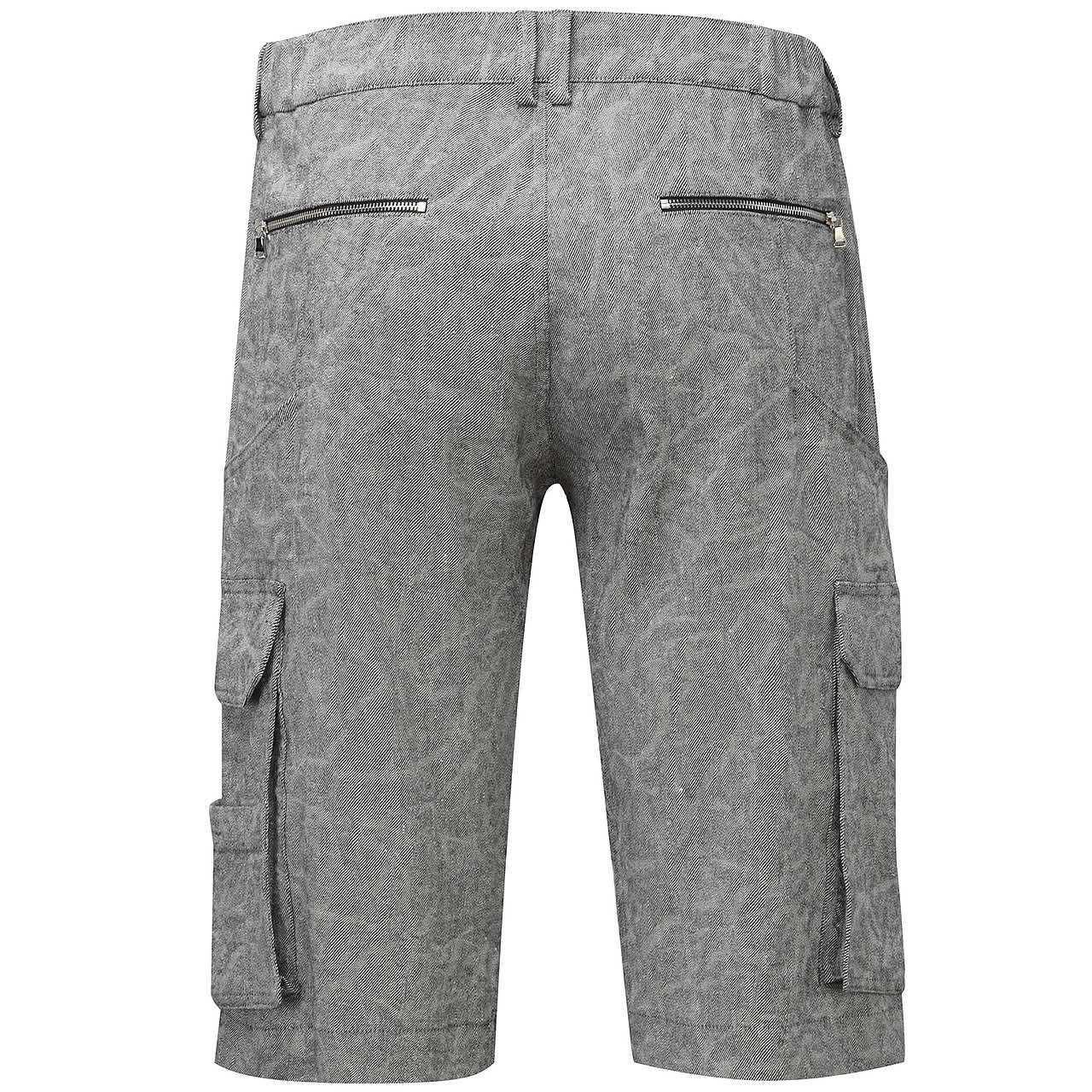 DENIM CARGO SHORTS