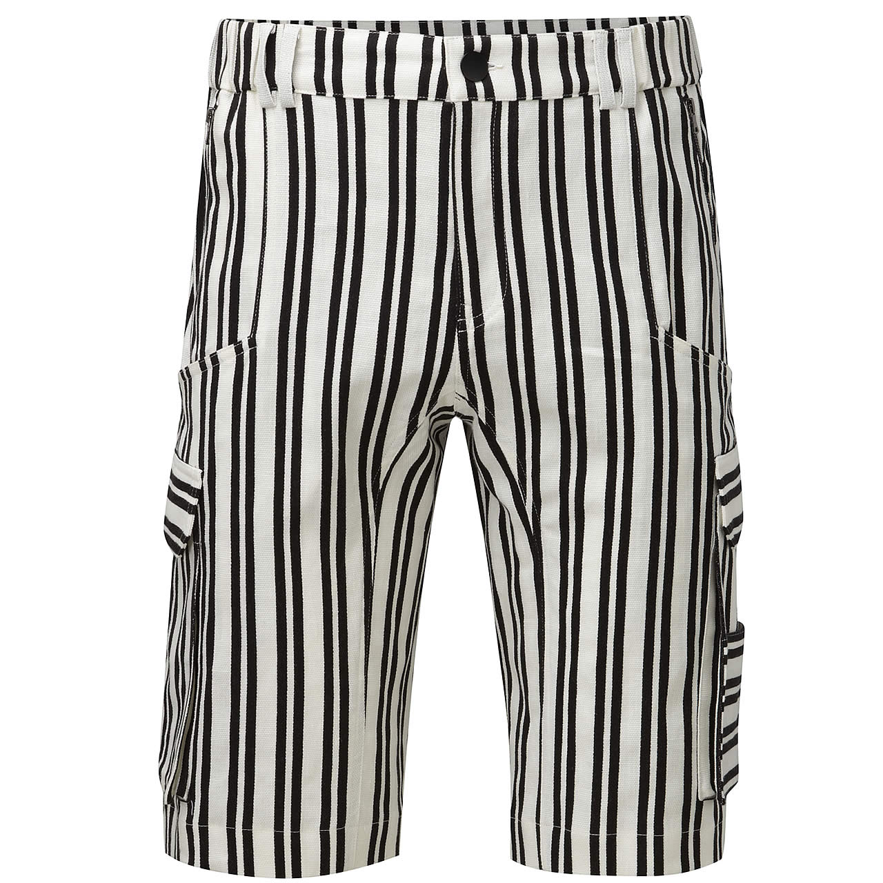 STRIPE CARGO SHORTS