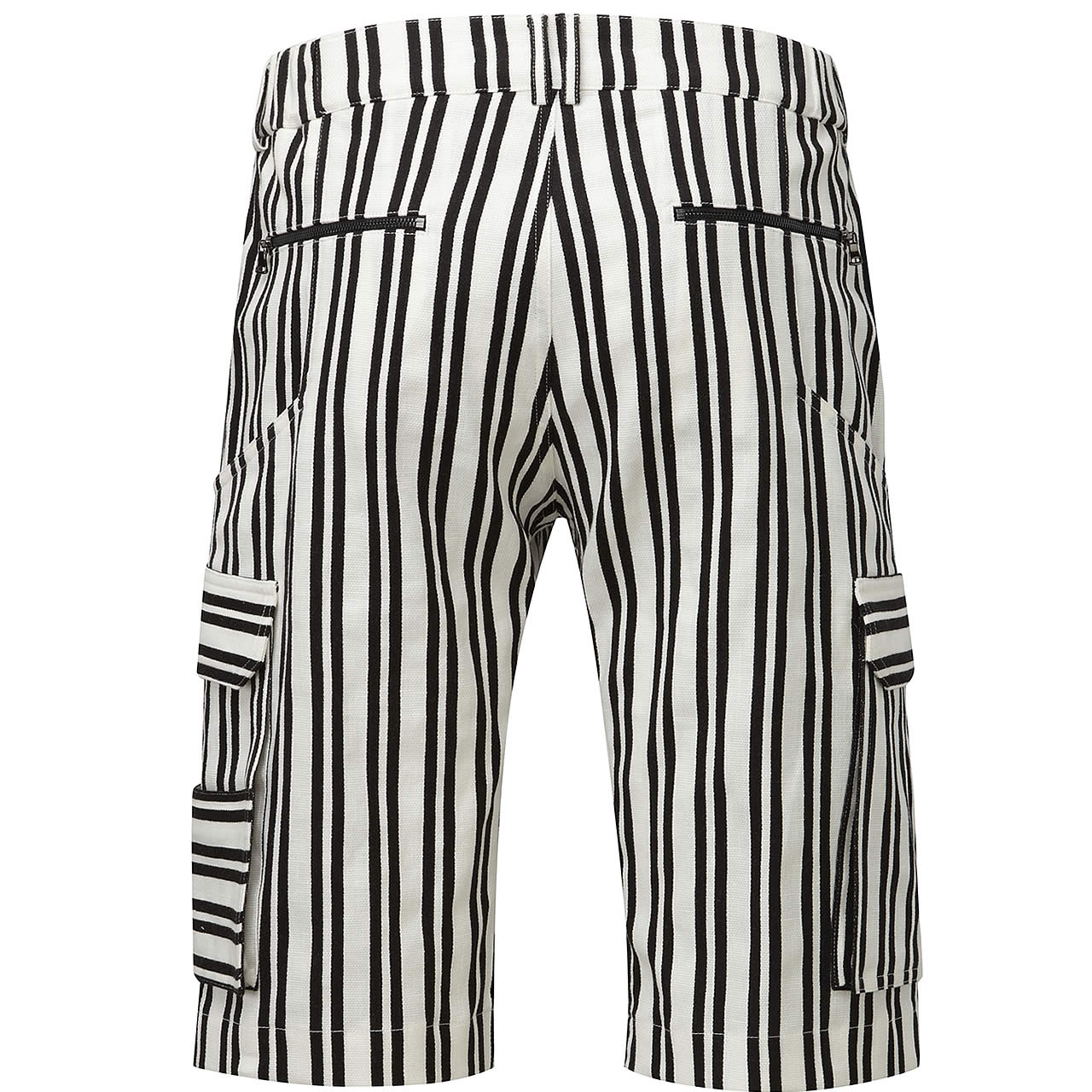 STRIPE CARGO SHORTS