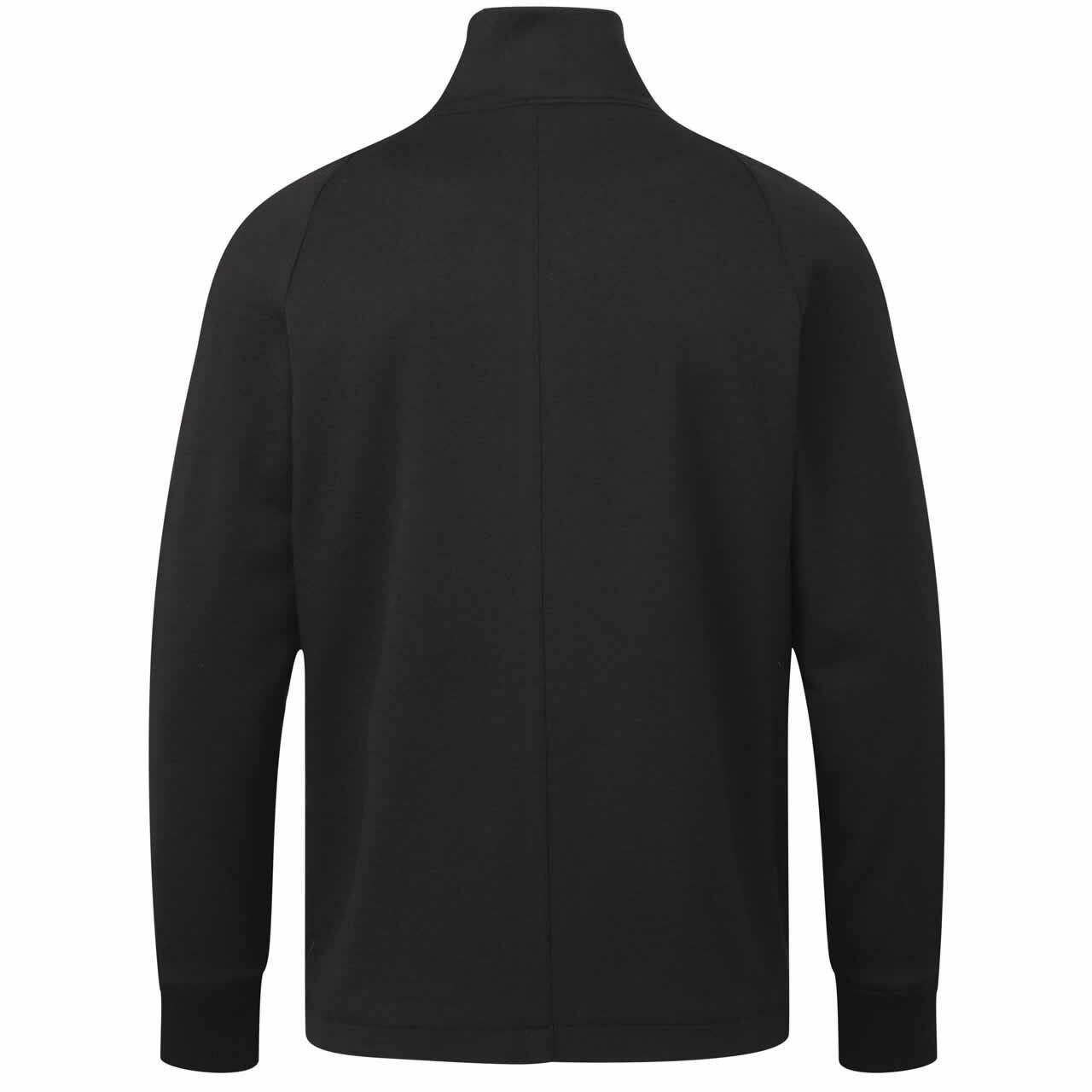 ZIPPERED SWEAT JACKET