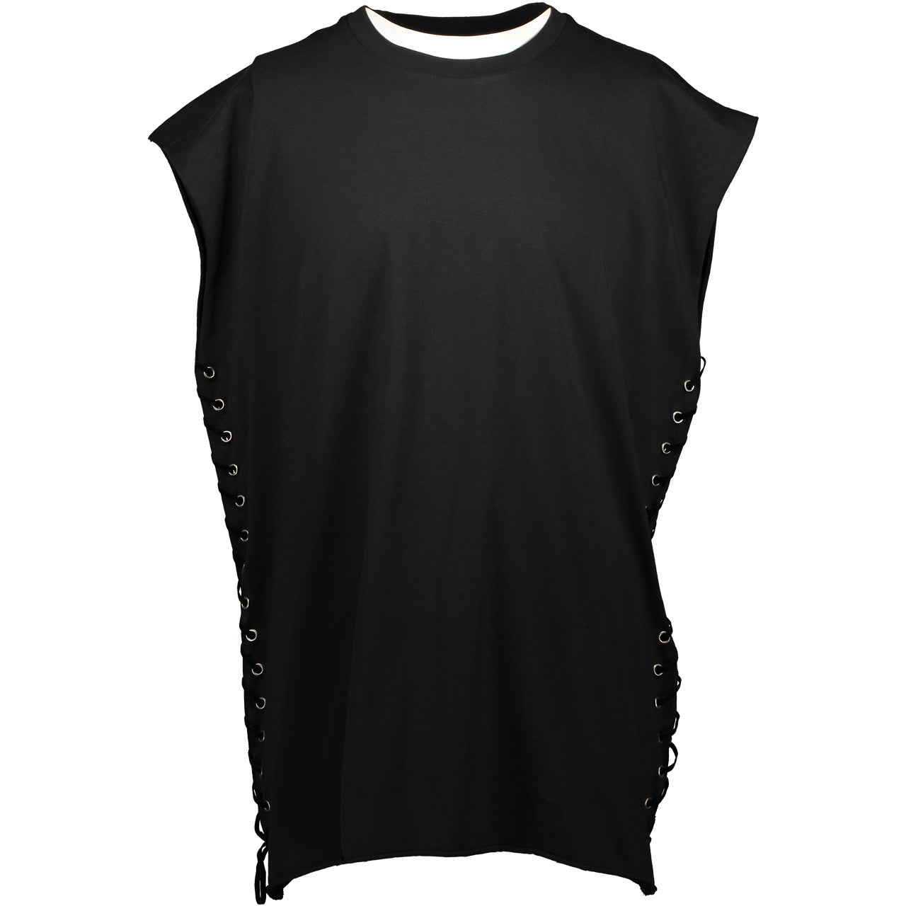 BIKER SLEEVELESS T-SHIRT