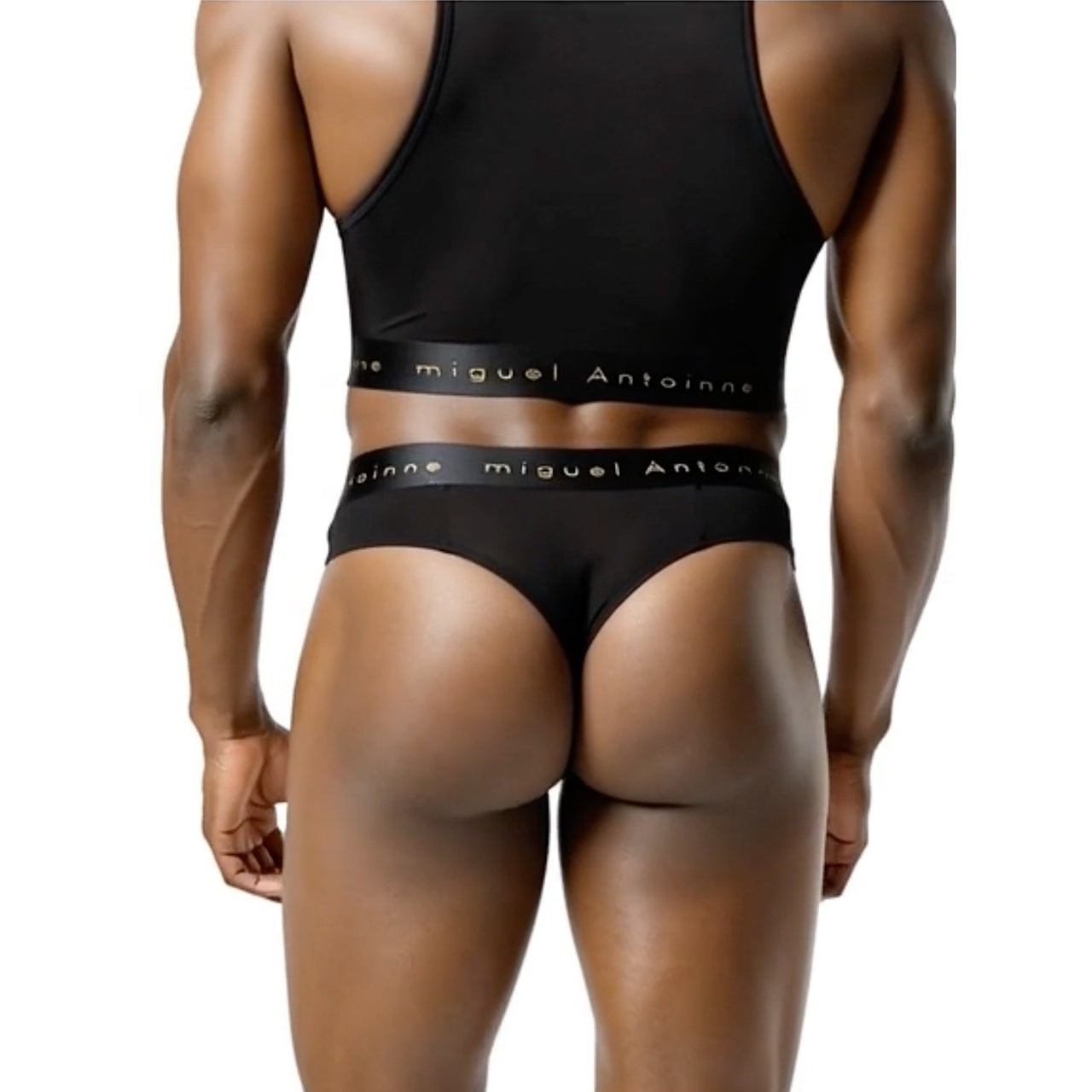 Signature Luxe Racerback Thong Set
