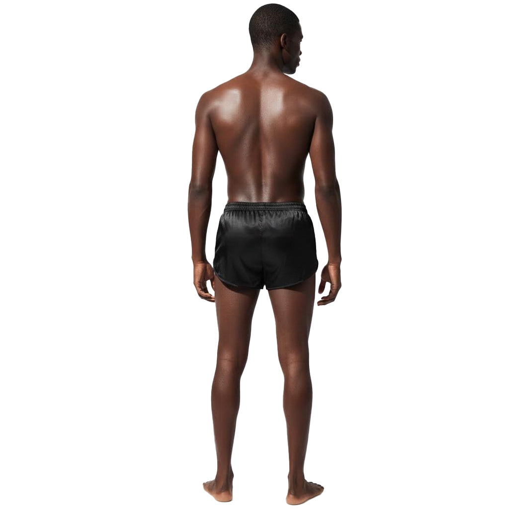 ONYX SATIN BOXER SHORT