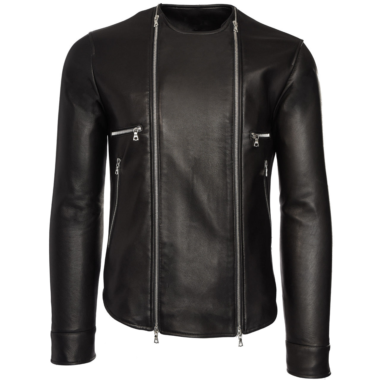 MOTO ZIP LEATHER JACKET