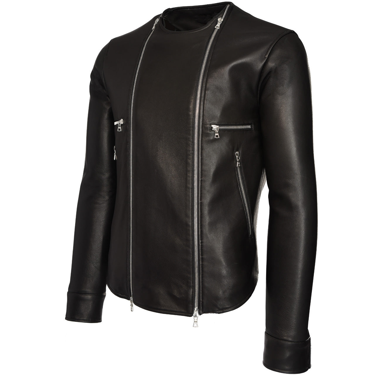 MOTO ZIP LEATHER JACKET