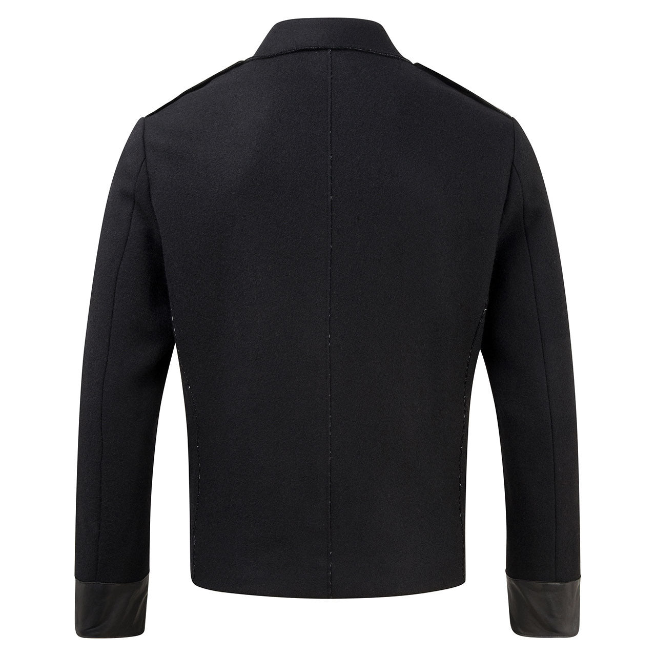 WOOL + LEATHER SPORT JACKET