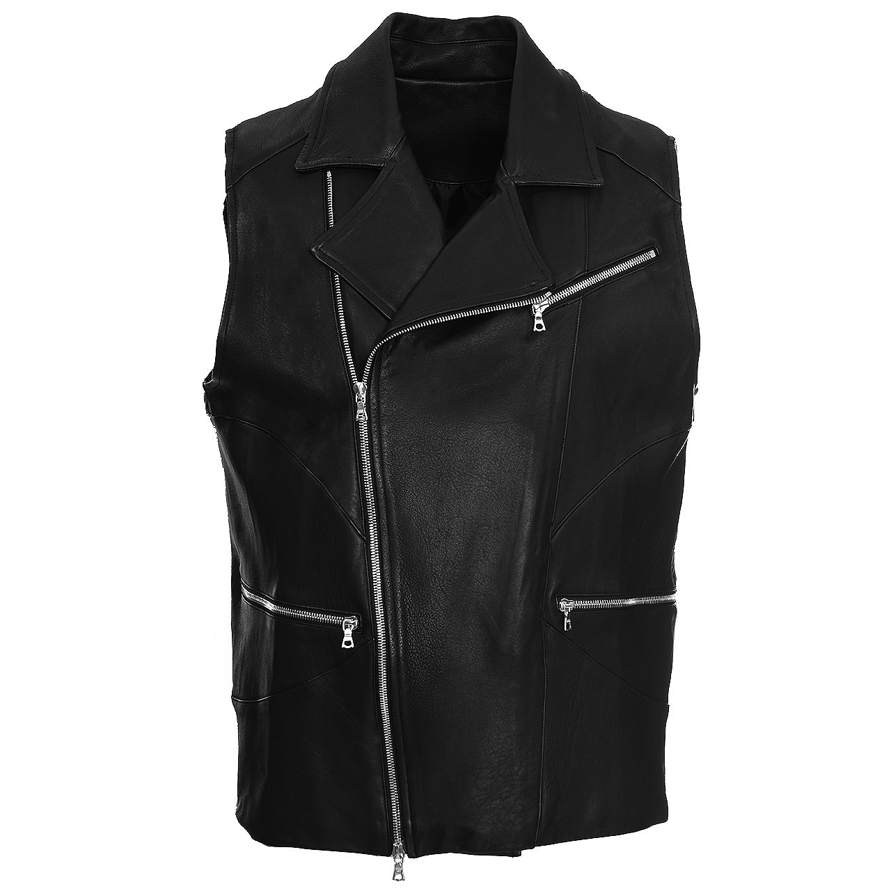 LEATHER Biker VEST