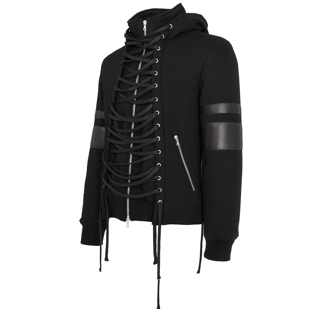 LACED SWEAT HOODIE