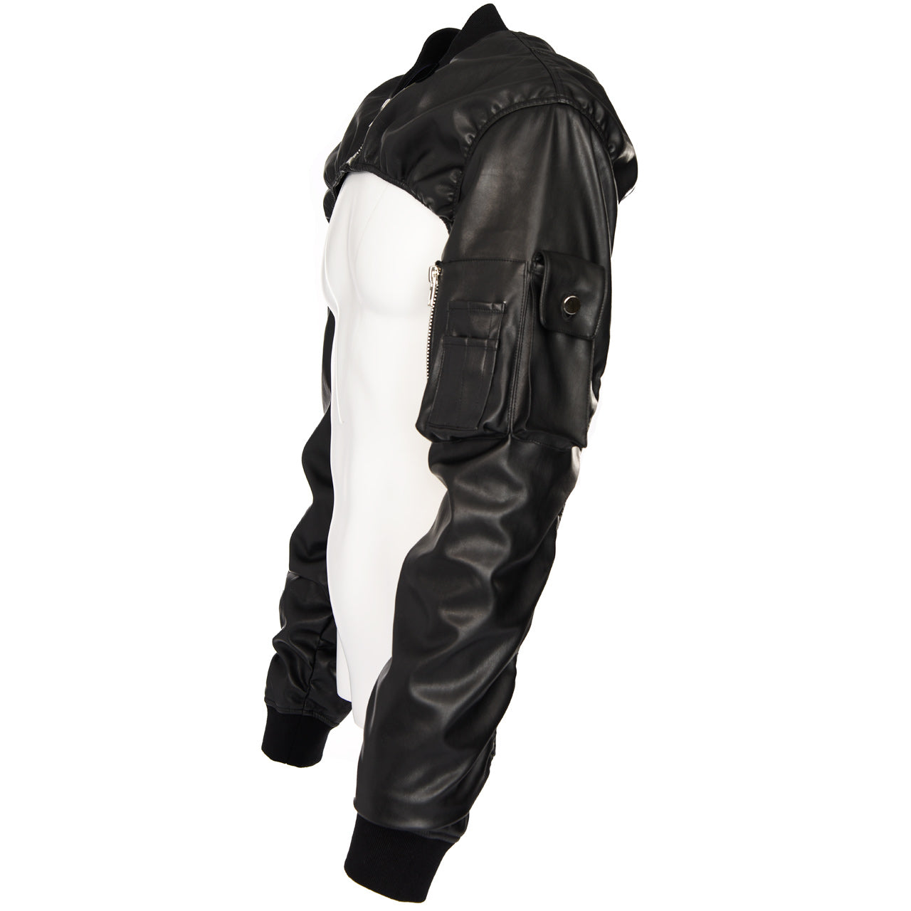 SHOULDER BLADE LEATHER JACKET