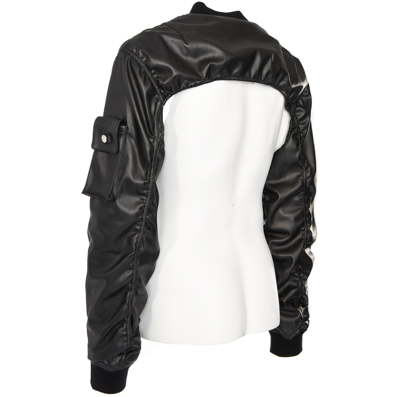 SHOULDER BLADE LEATHER JACKET
