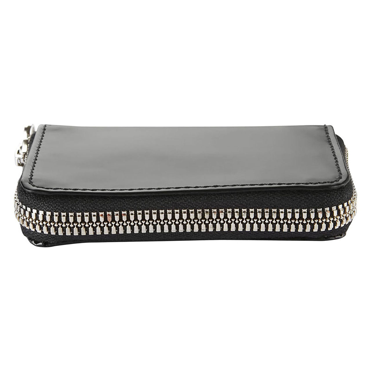 LEATHER ZIP WALLET - PATENT