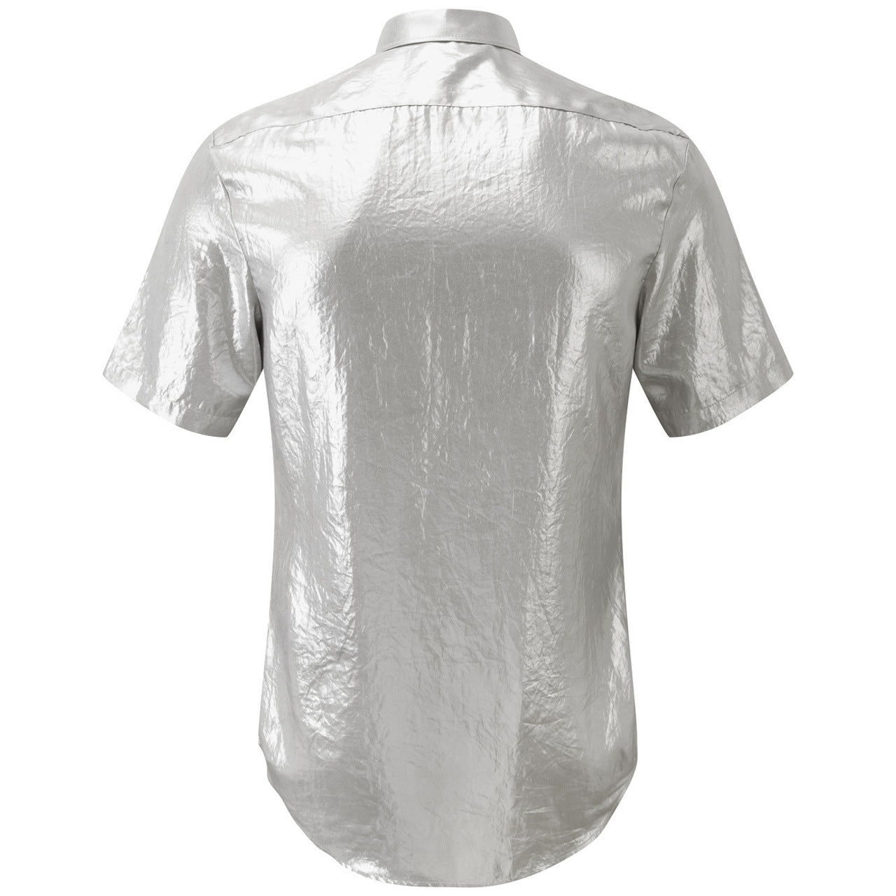 METALLIC TAILORED SHIRT