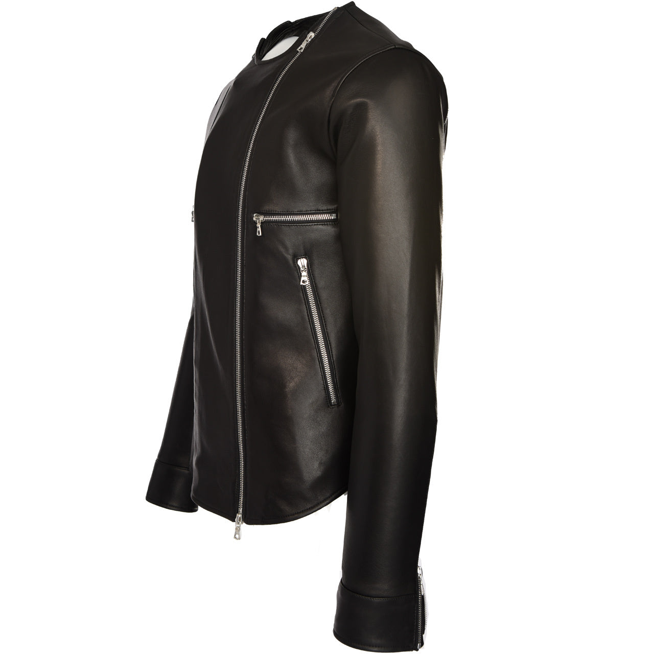 MOTO ZIP LEATHER JACKET