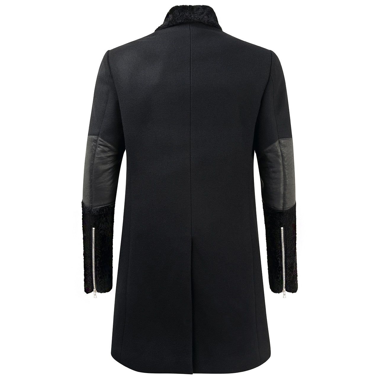 WOOL SHEARLING COAT