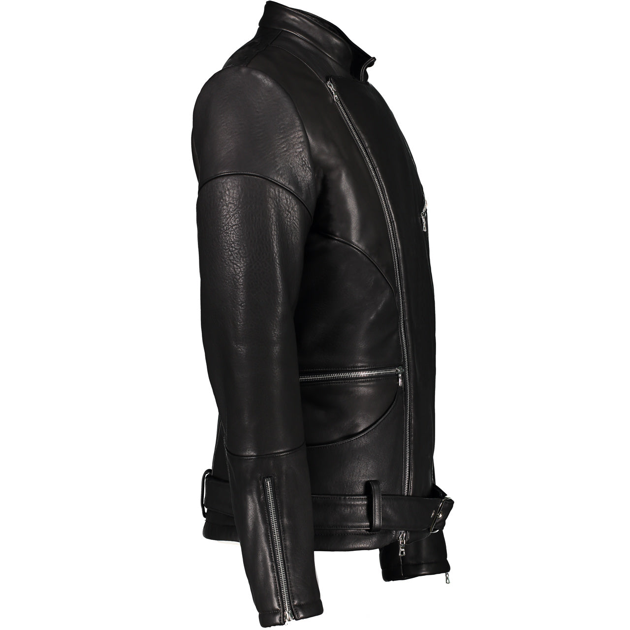 AXEL LEATHER BIKER JACKET