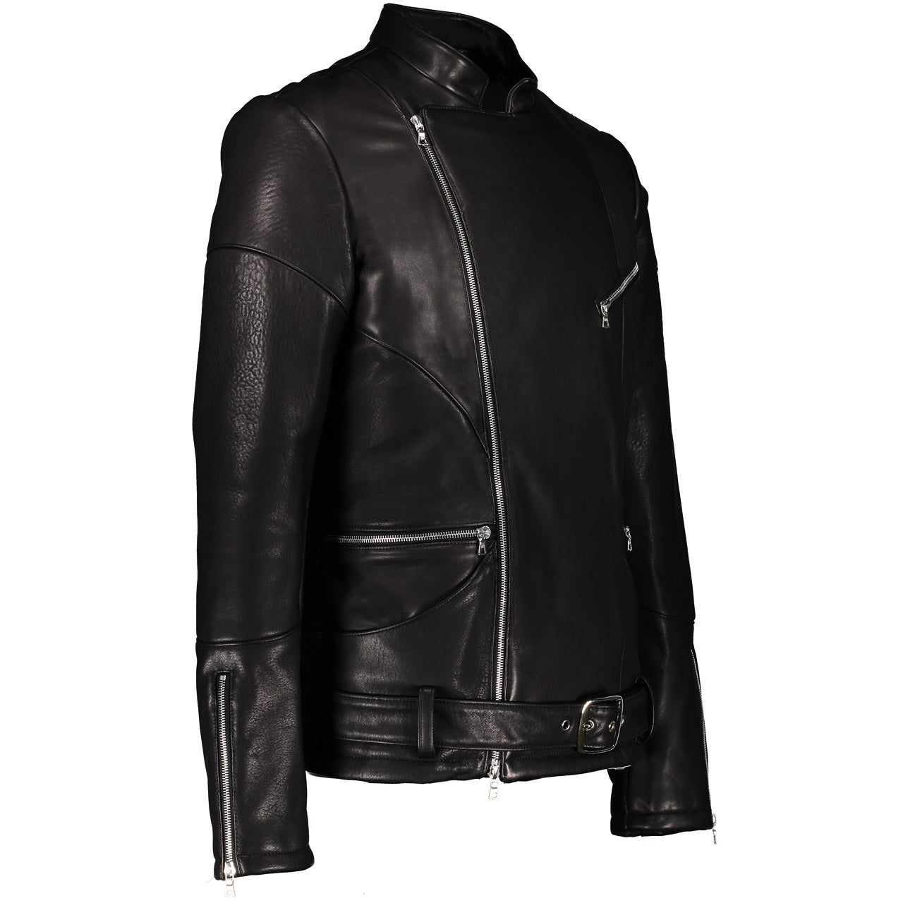AXEL LEATHER BIKER JACKET