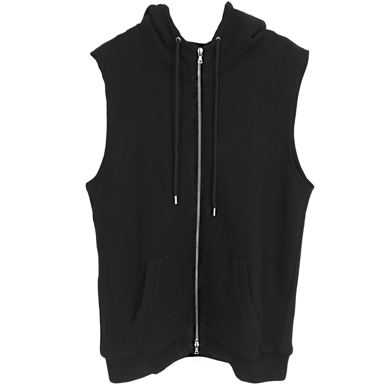 SLEEVELESS SWEATSHIRT-HOODIE