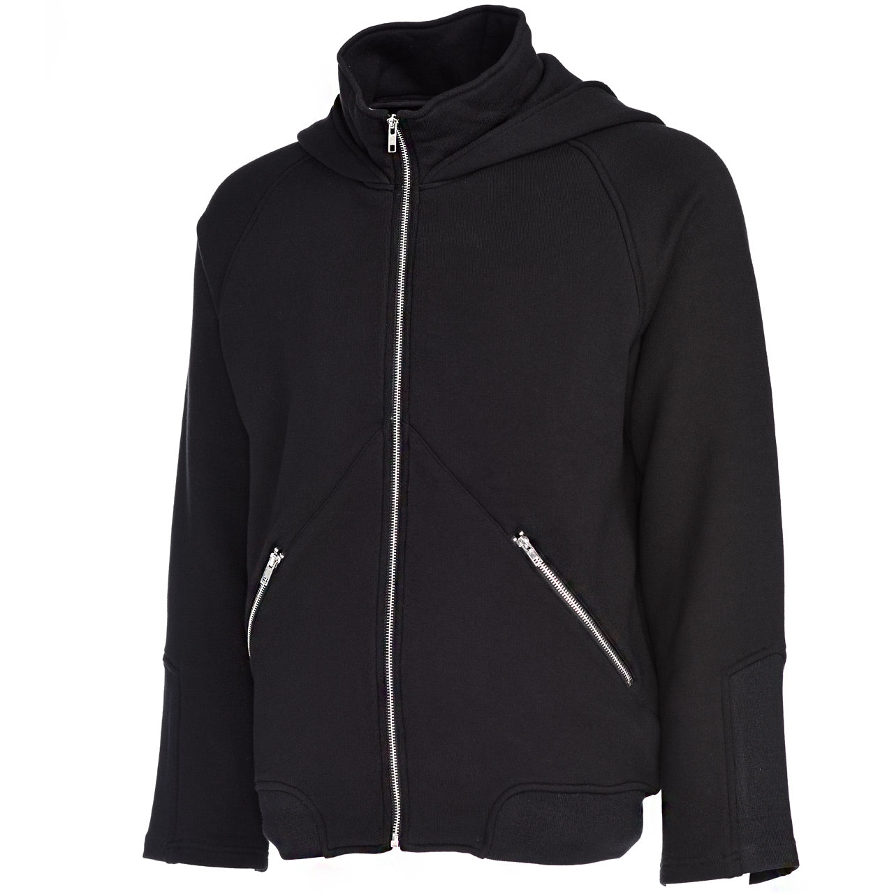 MOCK NECK HOODIE
